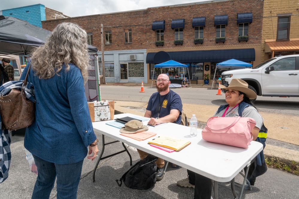 FEMA Disaster Survivor Assistance Team on Hand at Wanyneboro Spering Fest 4/29