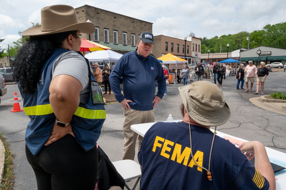 FEMA Disaster Survivor Assistance Team on Hand at Wanyneboro Spering Fest 4/29