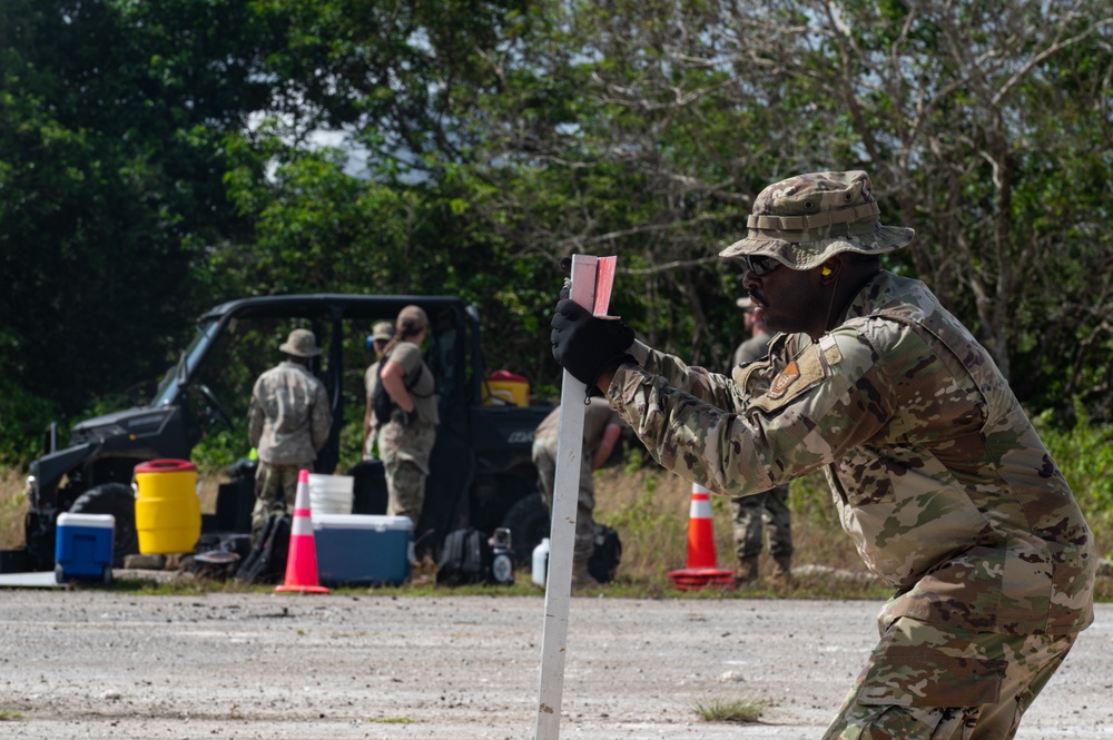 36th Civil Engineer Squadron demonstrates expedient and expeditionary airfield damage repair concept