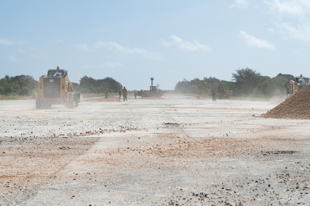 36th Civil Engineer Squadron demonstrates expedient and expeditionary airfield damage repair concept