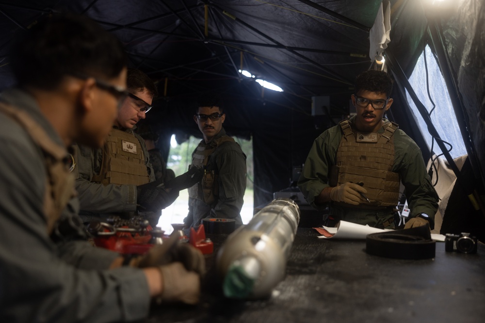 EOD Marines Conduct Exploitation Training on Camp Hansen