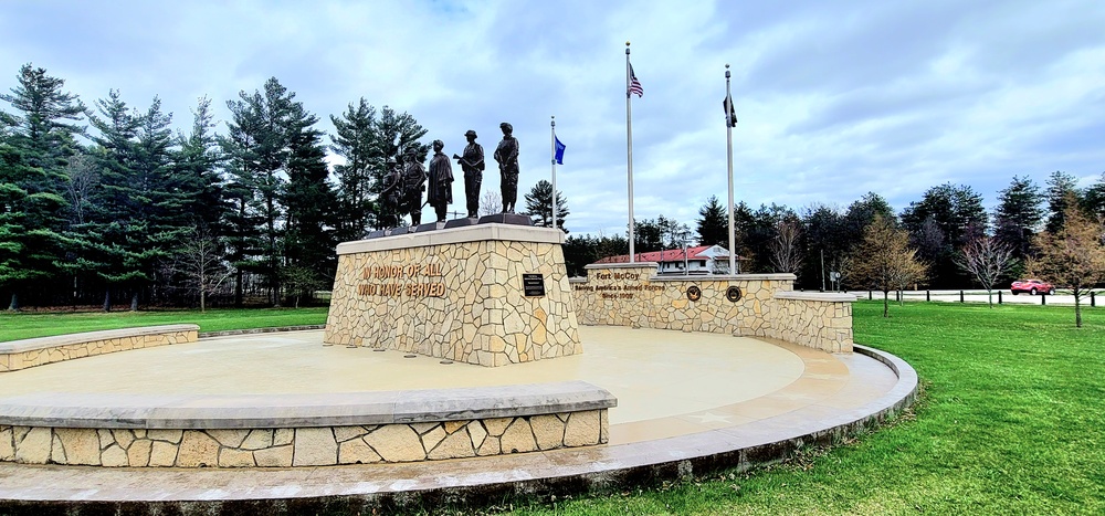 Flags raised for 2023 at Fort McCoy's Veterans Memorial Plaza