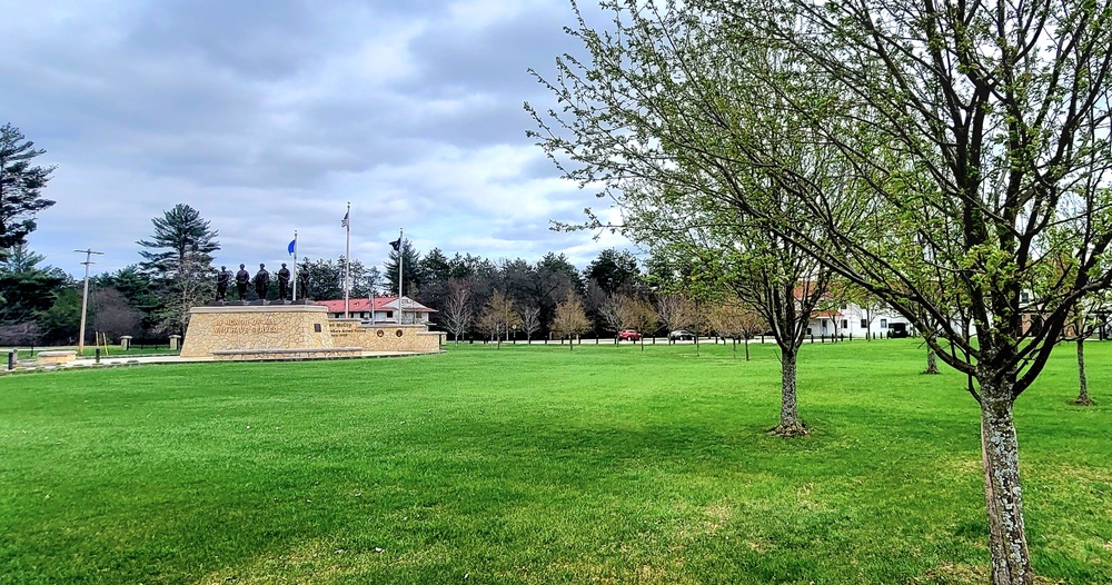 Flags raised for 2023 at Fort McCoy's Veterans Memorial Plaza