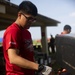 U.S. MARINES COMPETE IN A FIELD MEET