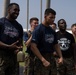 U.S. MARINES COMPETE IN A FIELD MEET