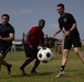 U.S. MARINES COMPETE IN A FIELD MEET