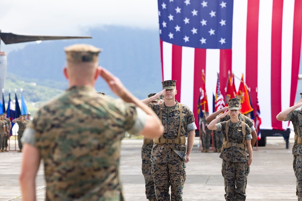 Marine Aircraft Group 24 Change of Command 2023