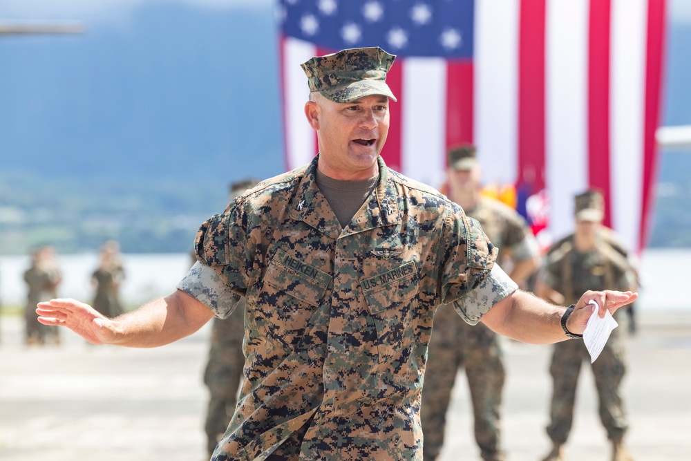 Marine Aircraft Group 24 Change of Command 2023