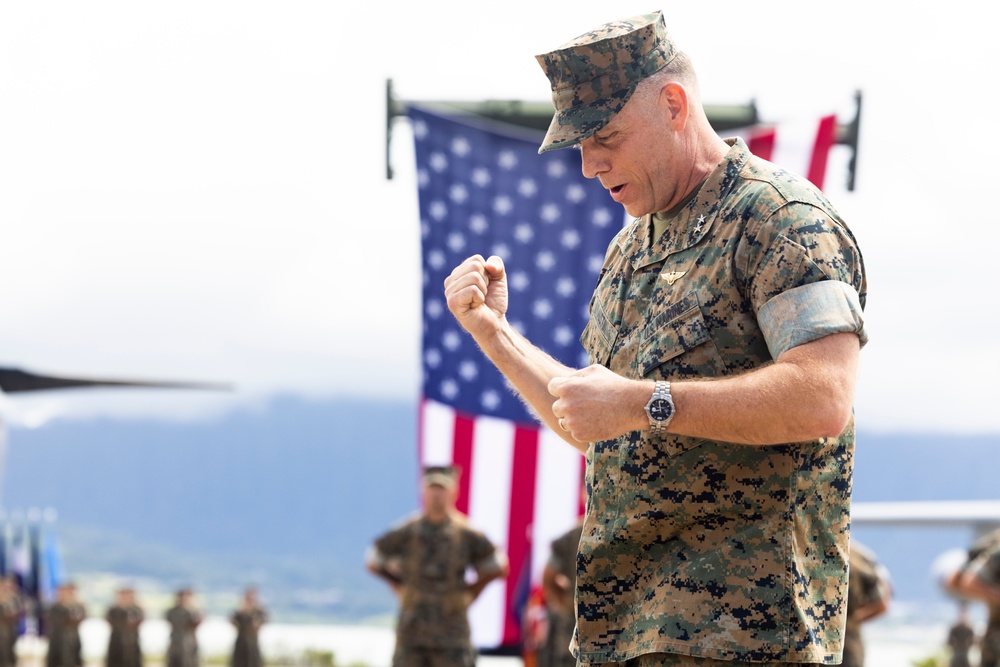 Marine Aircraft Group 24 Change of Command 2023