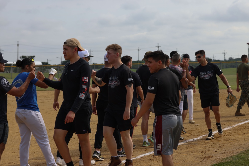 U.S. Marines Compete in a Field Meet