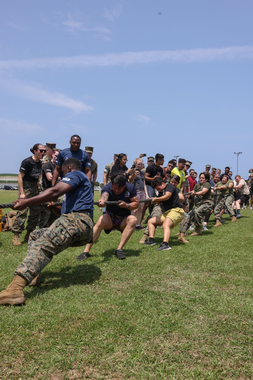 U.S. Marines Compete in a Field Meet