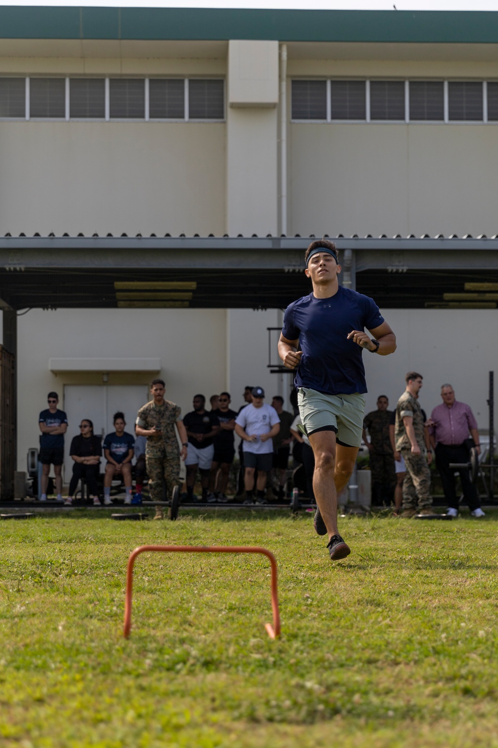 U.S. Marines Compete in a Field Meet