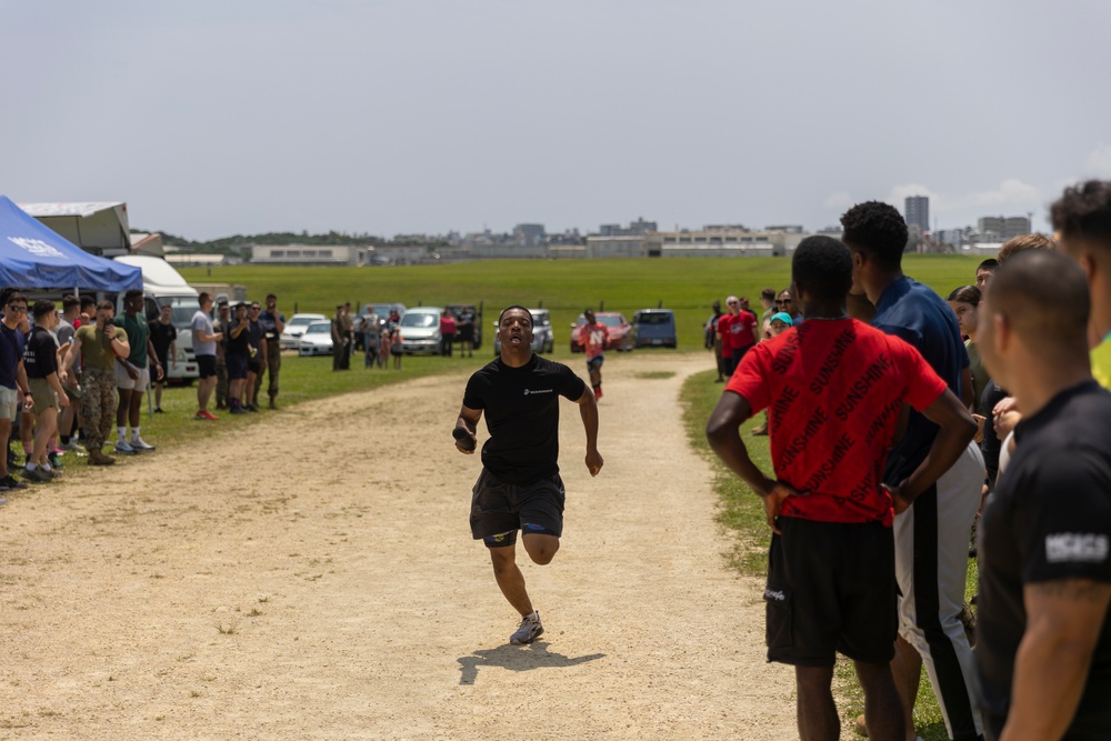 U.S. Marines Compete in a Field Meet