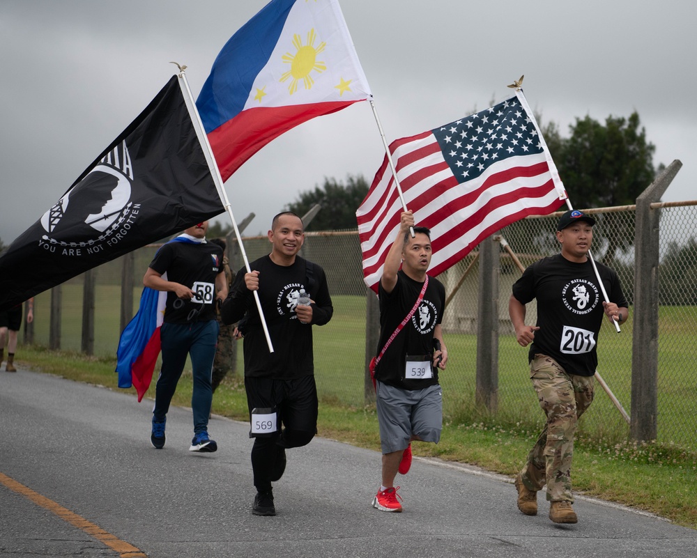 18th Wing rucks for Bataan Death March