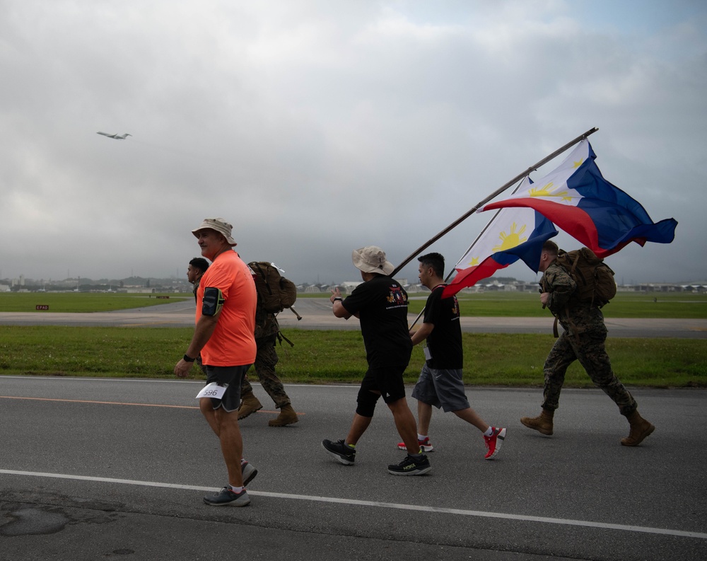 18th Wing rucks for Bataan Death March
