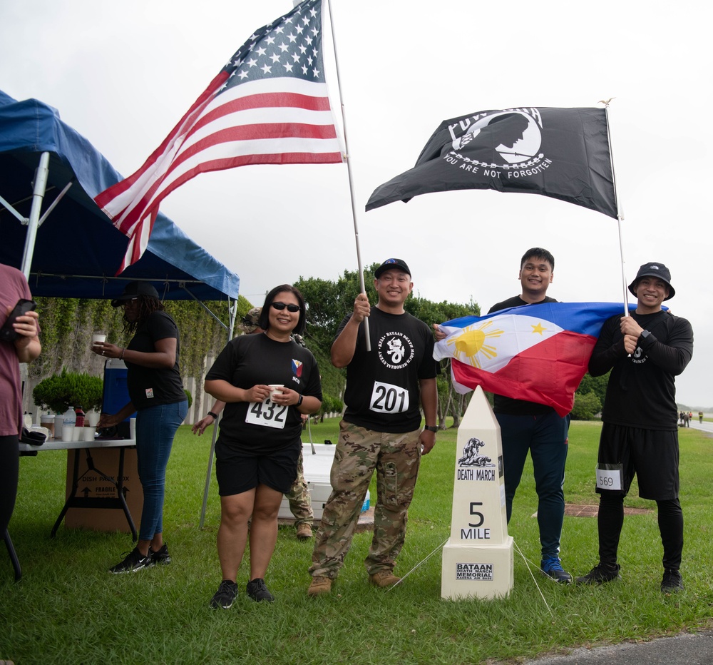 18th Wing rucks for Bataan Death March