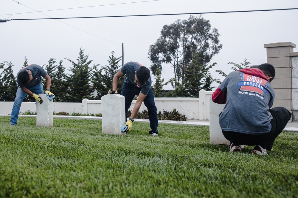 Fort Rosecrans National Cemetery Clean Up