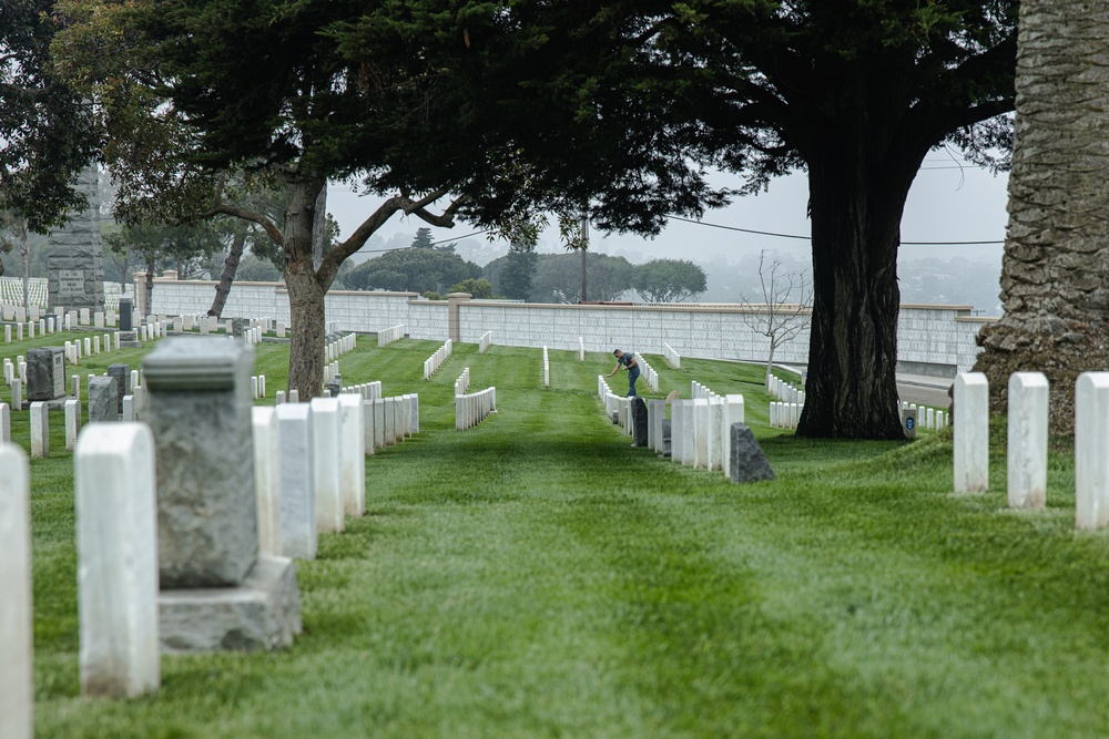 Fort Rosecrans National Cemetery Clean Up