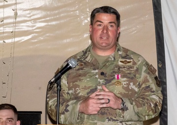 378 EOSS Change of Command ceremony