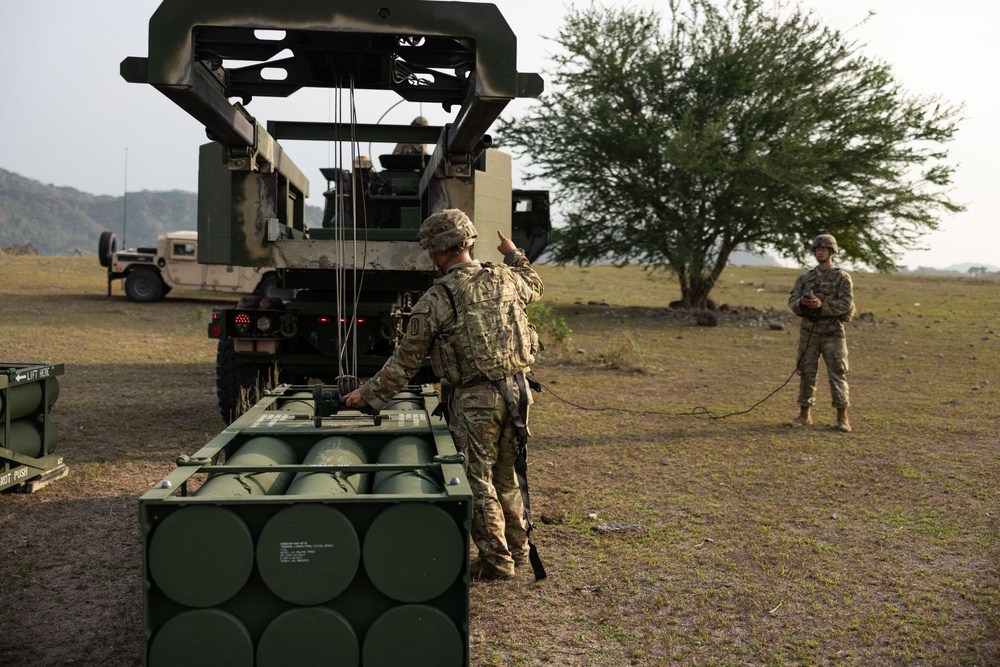 Balikatan 23 | U.S. Army Soldiers fire HIMARS