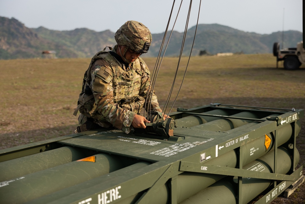 Balikatan 23 | U.S. Army Soldiers fire HIMARS