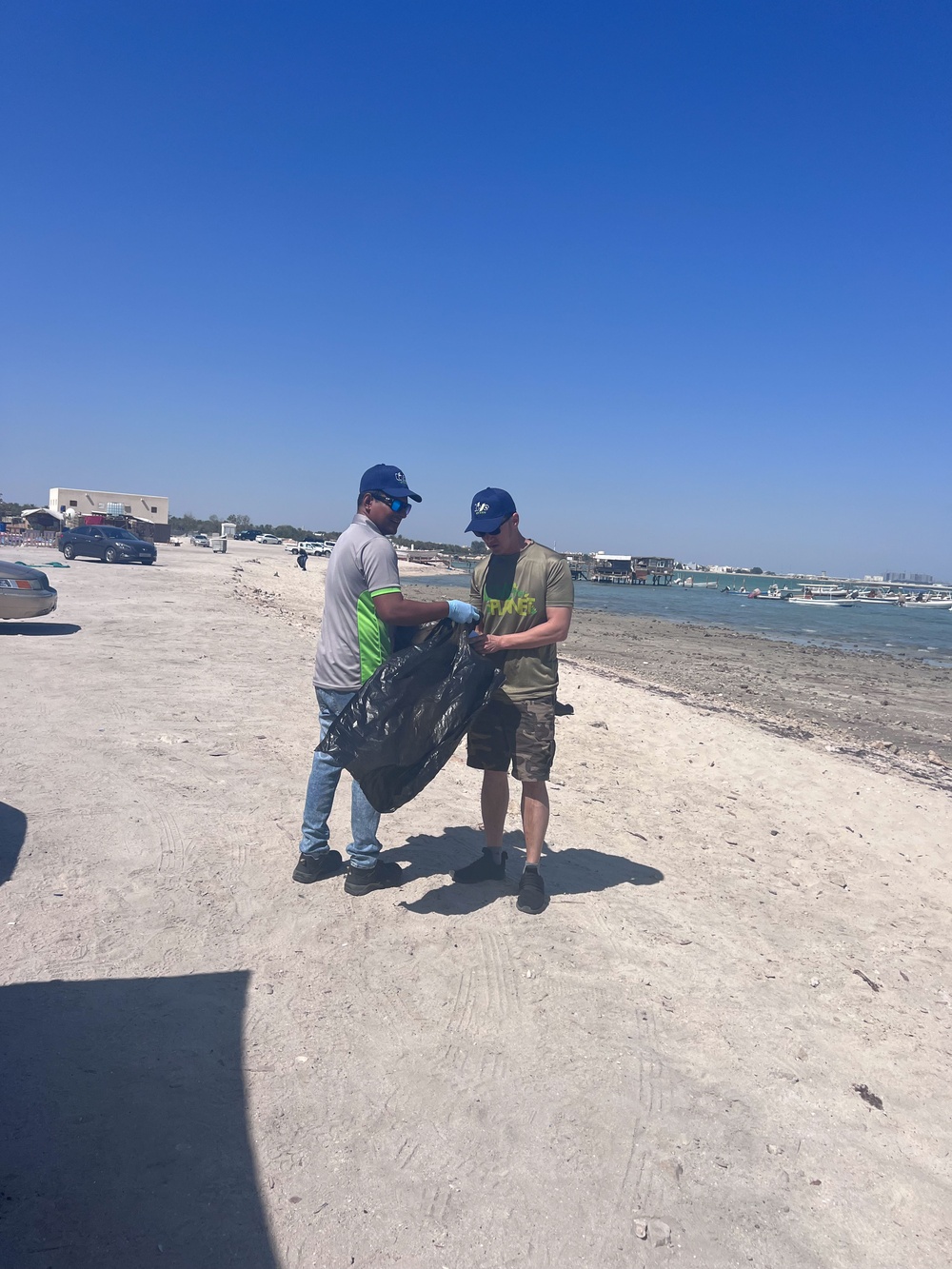 NSA Bahrain Beach Cleanup 2023