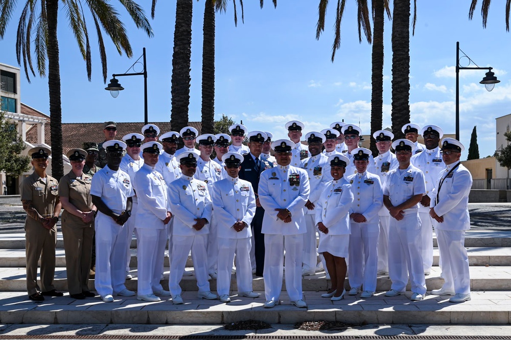 MACS Colondres Retirement Ceremony at NAS Sigonella