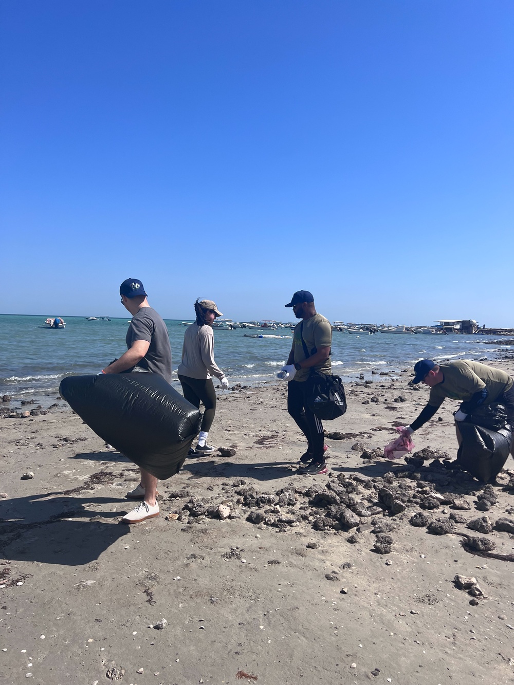 NSA Bahrain Beach Cleanup 2023