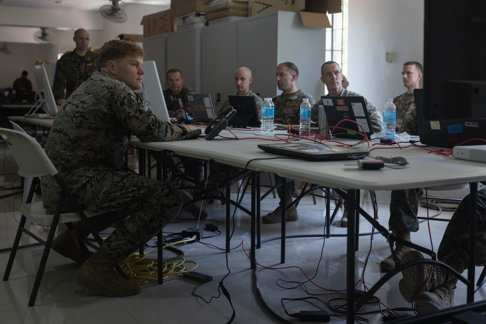 Balikatan 23 I 3d Marine Division commands and controls littoral live-fire exercise