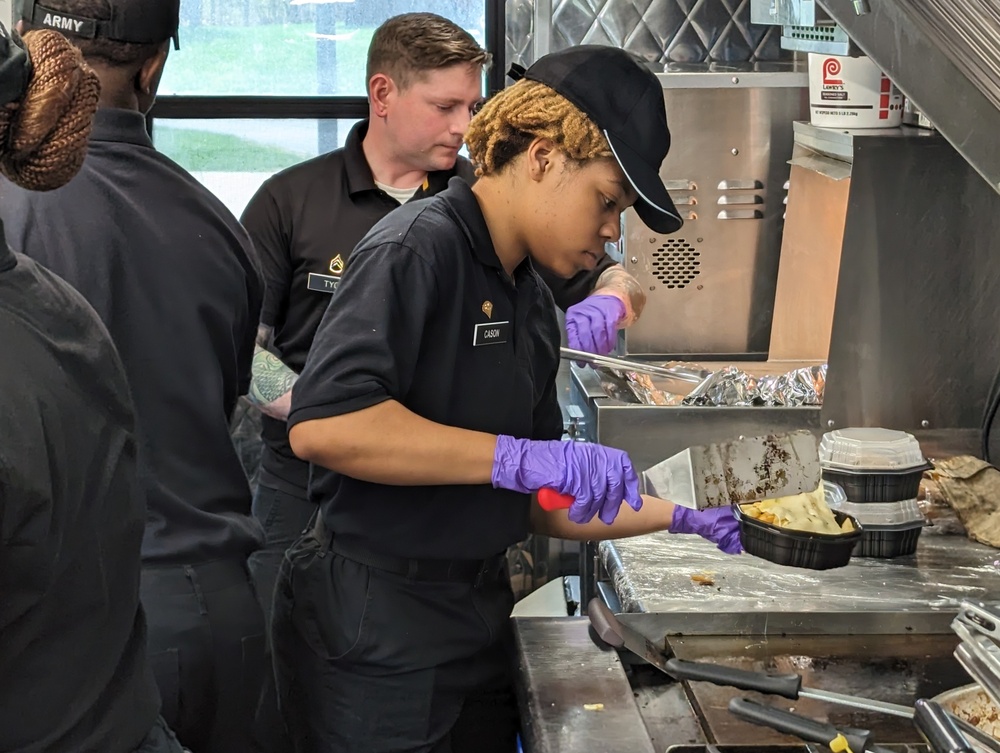 10th Mountain Division culinary specialists back on the road with the Culinary Outpost Food Truck