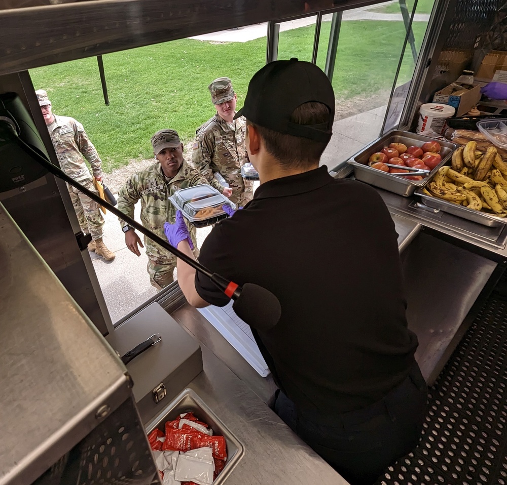 10th Mountain Division culinary specialists back on the road with the Culinary Outpost Food Truck