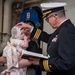 USS Ronald Reagan (CVN 76) hosts a baptism