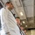 USS Ronald Reagan (CVN 76) Sailors conduct dress whites uniform inspection