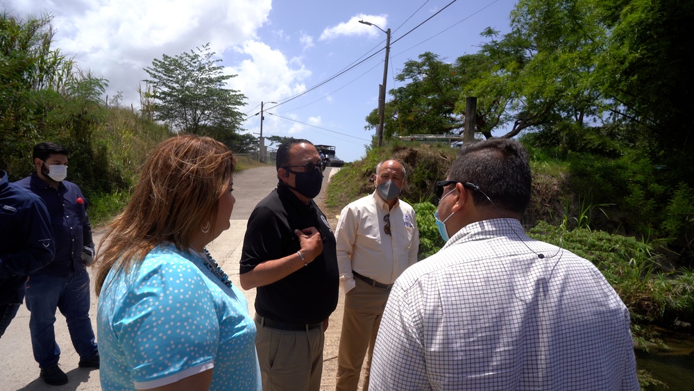 FEMA Federal Coordinator leads groundbreaking for hurricane recovery projects with Government officials