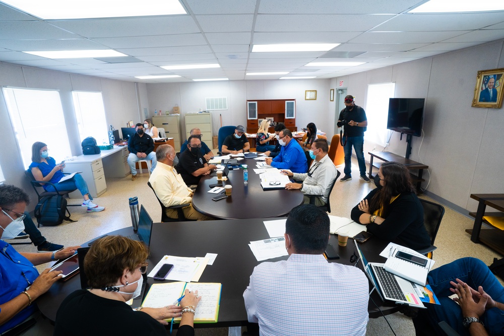 FEMA Coordinator and Puerto Rico Government Officials Meet with Yauco Mayor to Kickstart Hurricane Recovery Projects