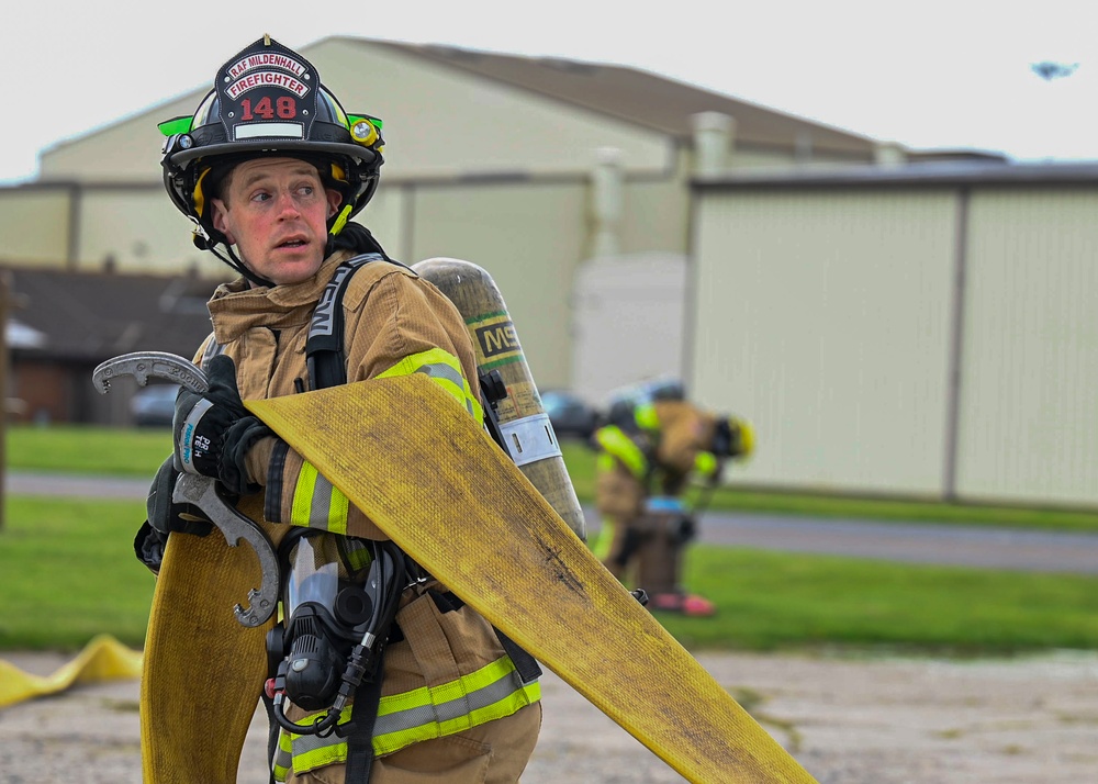 100th CES simulates readiness disaster response