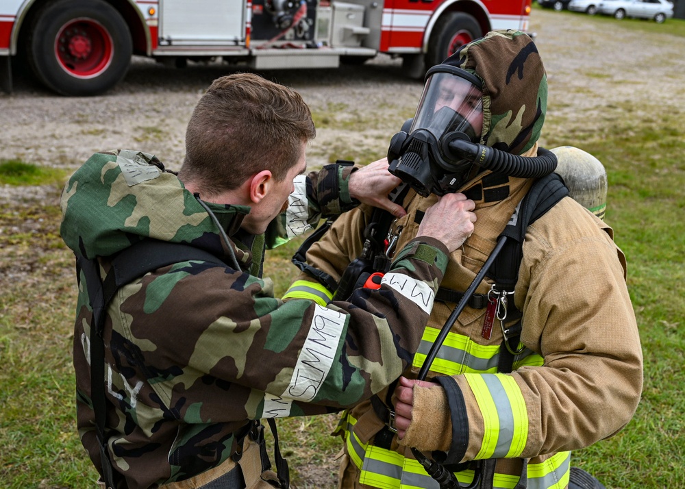 100th CES simulates readiness disaster response