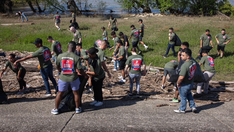 Marine Forces Reserve Single Marine Program Levee Clean-Up