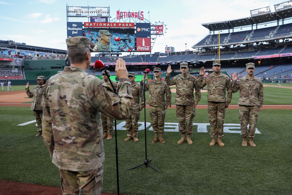 Washington Nationals host National Guard Day