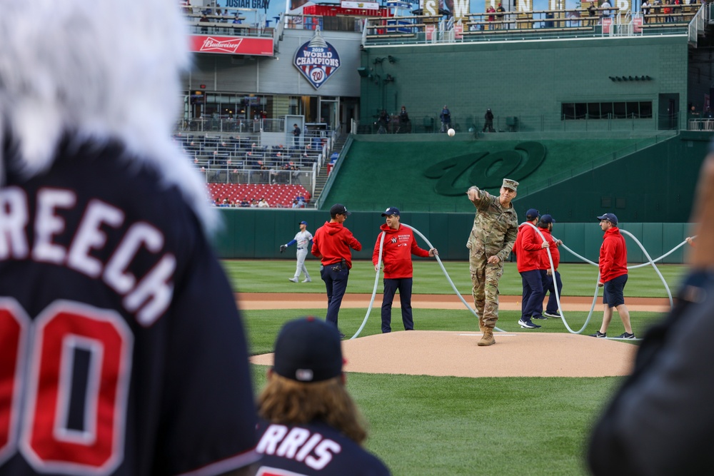 Washington Nationals host National Guard Day