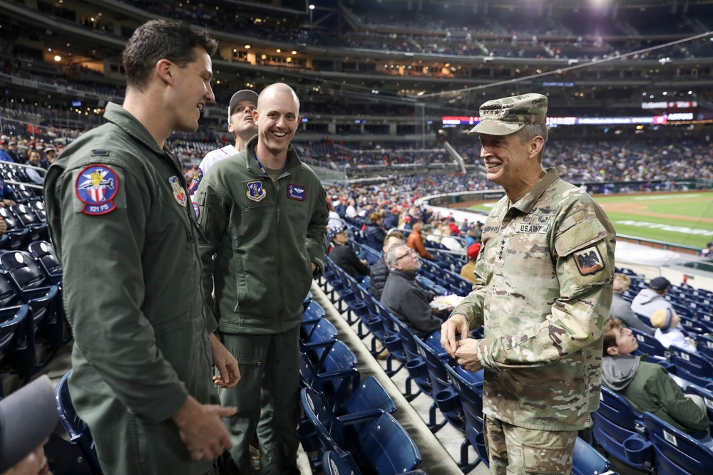 Washington Nationals host National Guard Day