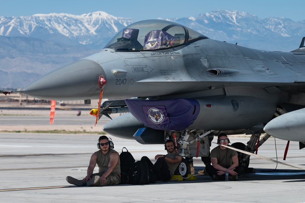 Aviano AB supports Nellis AFB