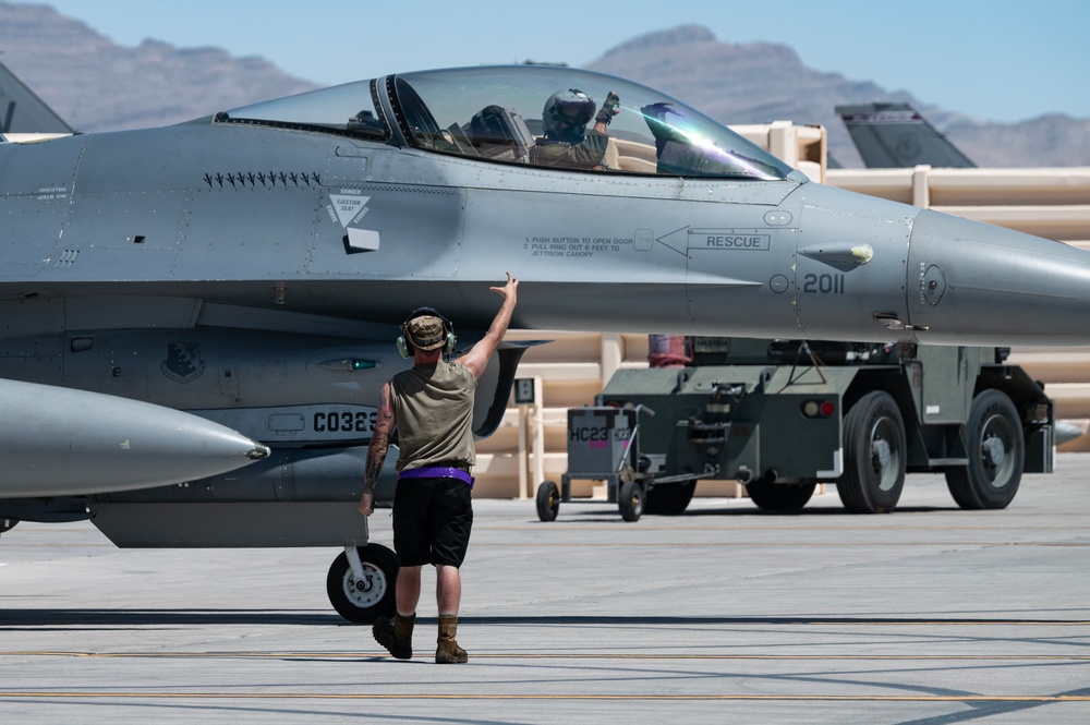 Aviano AB supports Nellis AFB