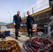 Pittsburgh District commander joins dive team for inspection on Monongahela River