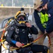 Pittsburgh District commander joins dive team for inspection on Monongahela River