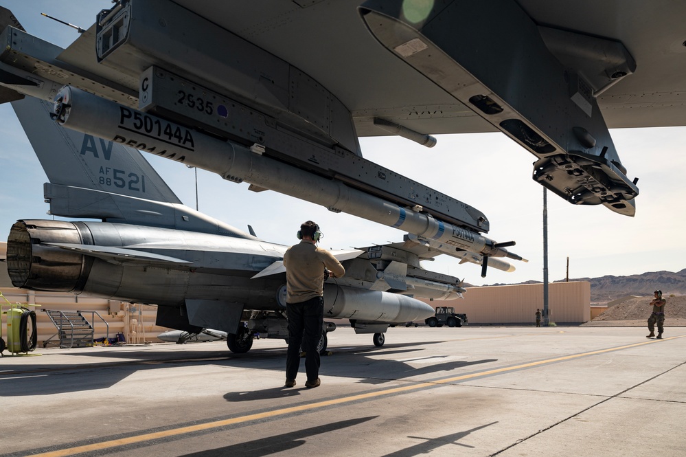 Aviano AB supports Nellis AFB