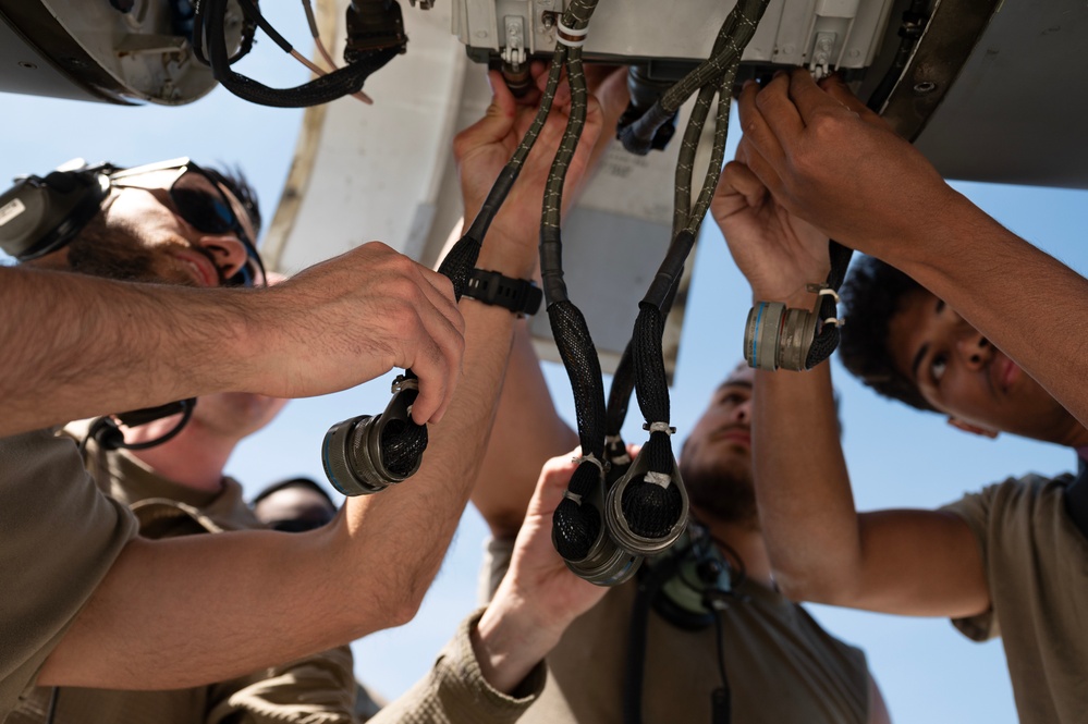 Aviano AB supports Nellis AFB