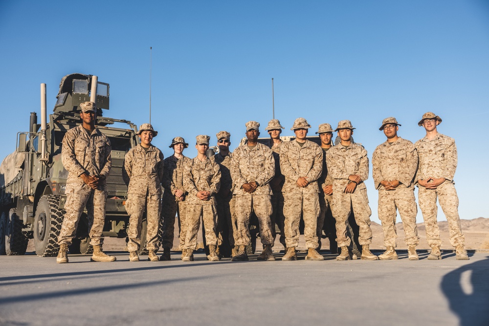 U.S. Marines with Combat Logistics Battalion 24 Pose for Group Photos