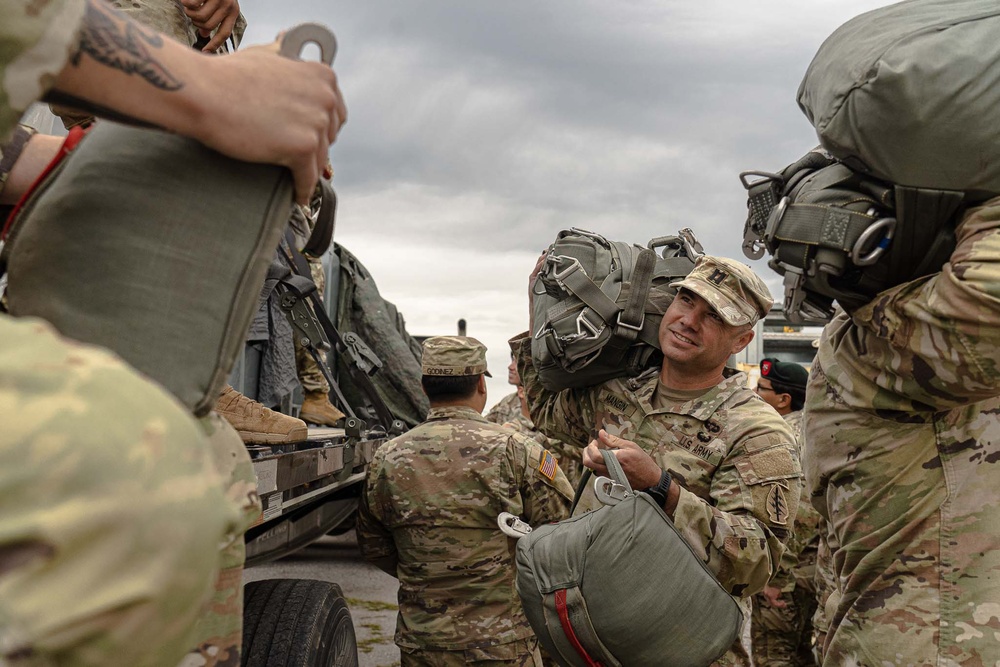 7th Special Forces Group (Airborne) Executes High-Stakes Parachute Jump for Training and Currency Maintenance