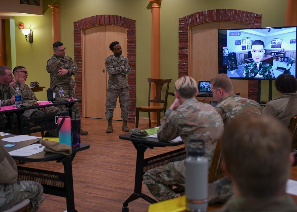 319th LRS virtual resiliency training